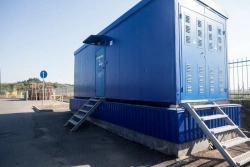 Complete transformer substations in sandwich type block-modular building (KTPNU)