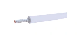 Heat-resistant high-voltage assembly wires with insulation made of organosilicon rubber or silicon rubber mixture (type ??