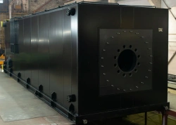Water-heating boilers of KV-GM type with heat capacity from 2,5 MW to 68,0 MW, design water pressure at the boiler inlet not mor