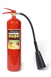 Portable carbon dioxide fire extinguisher OU-4-VSE-01