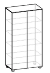 Clean linen cupboard. Model ShB-1-3.