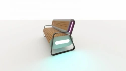 Neon" bench, article no. 77222