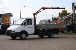 Vehicle with CMU model NR811T2S produced by OOO "Chaika-NN", modification 27843B on the basis of GAZ 33027 chassis.
