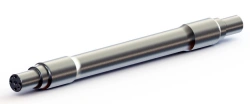 Carriage axles, finish, trait. 100.10.049-0 are used in bogies mod.18-100, mod.18-578, mod.18-522.