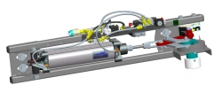 Vehicle door pneumatic actuator 40N1R63/215T1B004