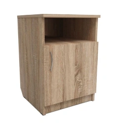LDPE bedside cabinet with niche and shelf (TH23)