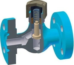 Steel check lift valves, type KKO