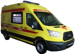 Ambulance of ambulance class C, category M1, type 285, modification 28575-02