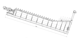 Classifier with immersed spiral 2KSP-15x101