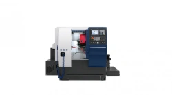 CNC lathe "MT-25" of UNIMATIC trademark with IntNC PRO type CNC system (Ivanovo, Russia)