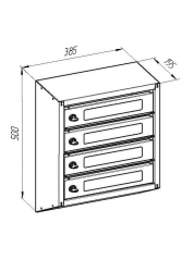 Letterbox M-SW4
