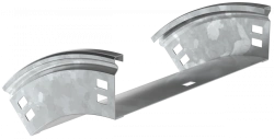 CPV41-0-45-080-600-HDZ ESCA Swivel smooth. 45° type B20 80x600mm HDZ IEK