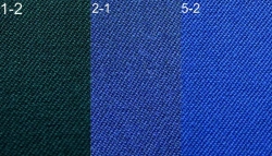 Woolen semi-sheer worsted suit fabric Article No. 09c45AR, colour 1-2