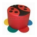 Ladybug pouffe