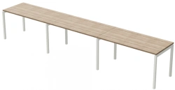 MAGNA Bench system on U-shaped support, Art. MSB 46