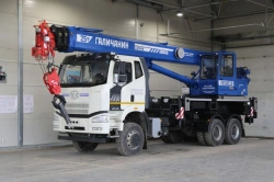 Truck crane ??-55713-9V-1 and its modifications (using cab ??-55713.52.100-6 and its modifications) (special, av