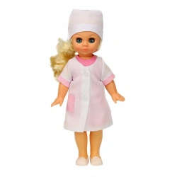 Plastic Doll Girl in Nurse's Costume, B3872