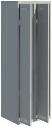 Two-section wardrobe for clothes SHO-1