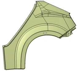 A63R42-8403020 Right front wing