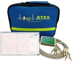 Modular system for registration and remote transmission of ECG "EASY ECG" according to TU 9441-001-42447560-2012 (ECG-module com