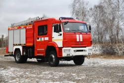 Fire-rescue vehicle APS-(0,5-3,0)-?, type 58812K43265, modification 58812P, on chassis KAMAZ-43265-D5.