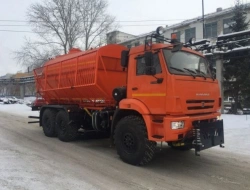 Combined road machine KDM 118001 on the base of chassis KAMAZ-43118-48(A5)