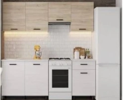 Set of kitchen furniture in a complete set