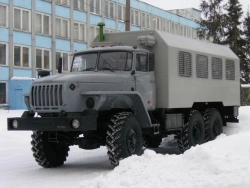 Emergency rescue vehicle (mobile communication centre) on chassis URAL 4320 Type 47282D