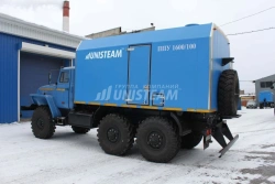 Mobile steam generating unit type 7098V4, chassis Ural 5557-80, 5557-82