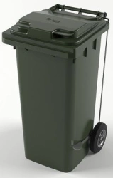Mobile waste bin 120l Art.27.C21 (20.805.70.PE; 21.054.70.PE)