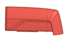 62825-401-8022111 Rear right fairing
