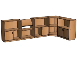 Furniture set ''Didactic corner'' (5 items)/ NM43