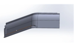 RWM rear catwalk trim 5299-401P-5102014-10