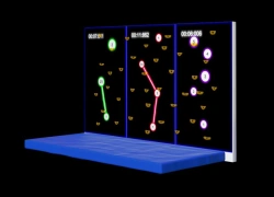 Interactive climbing wall