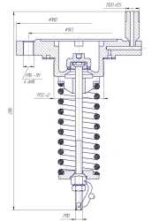 GT7-171425 Safety relief valve Pp16 DN25