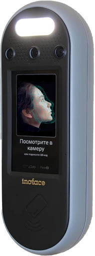 INOFACE Biometric Terminal for Visual and Graphic Data - Model 43668576