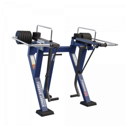 Hip extension in standing position with variable load