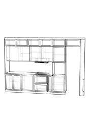 Set of kitchen furniture Art.KM-1