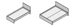 Bed. Furniture set "Contemp"