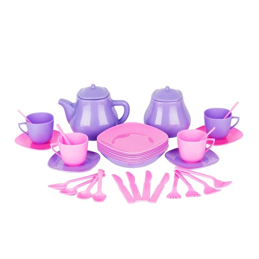 Kids Kitchen Play Set "Malvina" with Bag - 34 Pieces