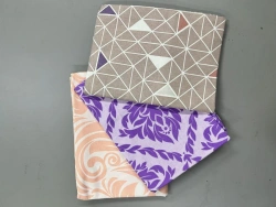 Bed linen set of cotton fabrics: duvet cover, sheets, pillowcases
