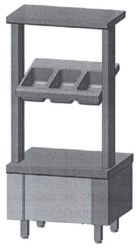 Cutlery module MS (Serving line "Iterma-700")