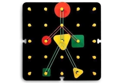 Game material "Geometric tablet with colour annotation"