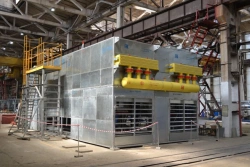Aisberg 0,6-B1-V011T-VP/6-1-8 (321-E-001A,V, 421-E-001A,V) air-cooled gas cooling apparatus.