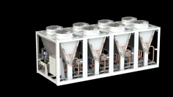 Liquid cooling installation (chiller)