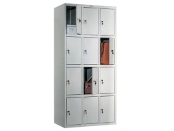 Locker room cupboard PRACTIK Standard LS-34