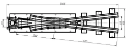 Cross member of P65 type of mark 2/9 (project MSZ.8368.02.000/-01)