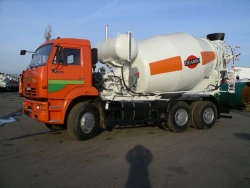 Concrete mixer ABS-3DA on chassis KAMAZ-43255 model 69362B