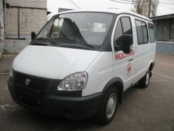 Medical Service" vehicle, type 38406A, modification 384070, category M2G, on the basis of TS/chassis GAZ, modification 27057 wit