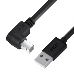 Printer Cable, Model GCR-UPC3ML, Angled Connector, USB 2. 0
